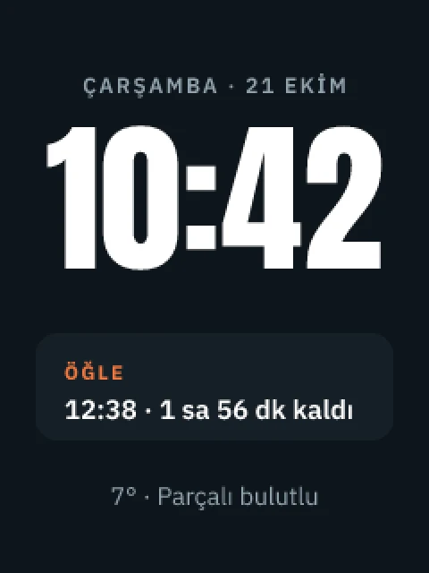 YACAR Vitrin ekranı